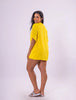 Conjunto Kimoninho com Short Girona em Viscolinho - Amarelo