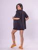 Conjunto Kimoninho com Short Madison em Viscolinho - Preto