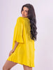 Vestido Suzane Gal em Viscolinho - Amarelo